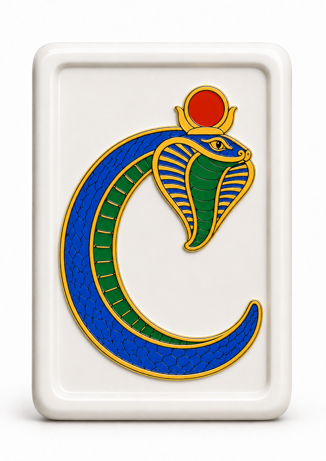 DRAGON-C tile showing a Cobra forming the letter C