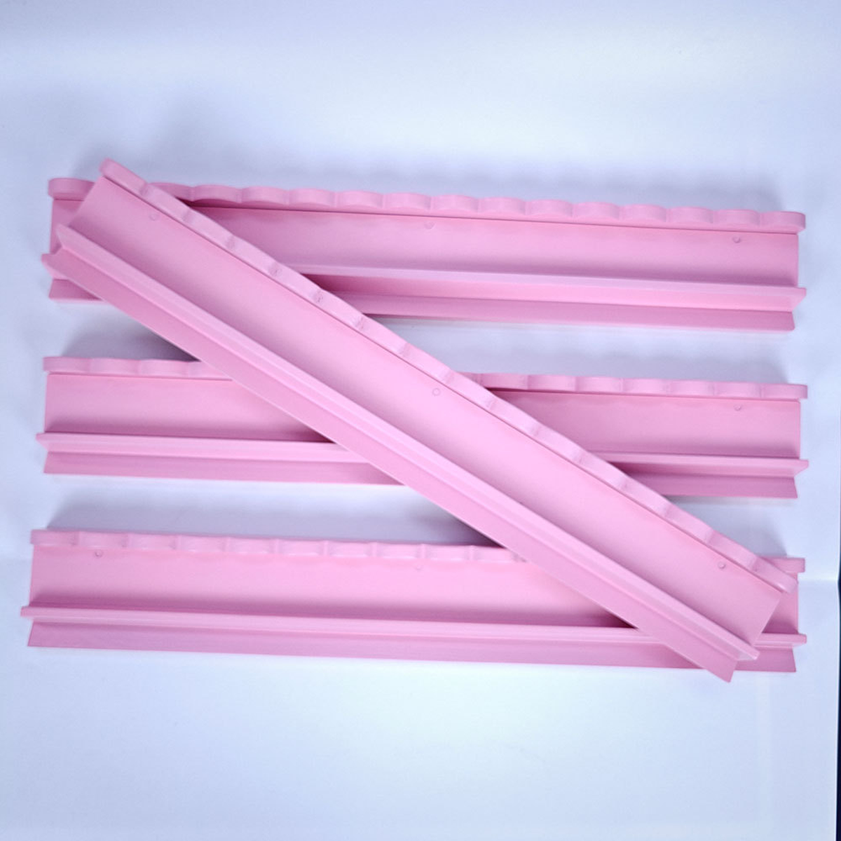 Mahla Wooden Mahjong Racks with Pushers - Set of 4 - Image 2