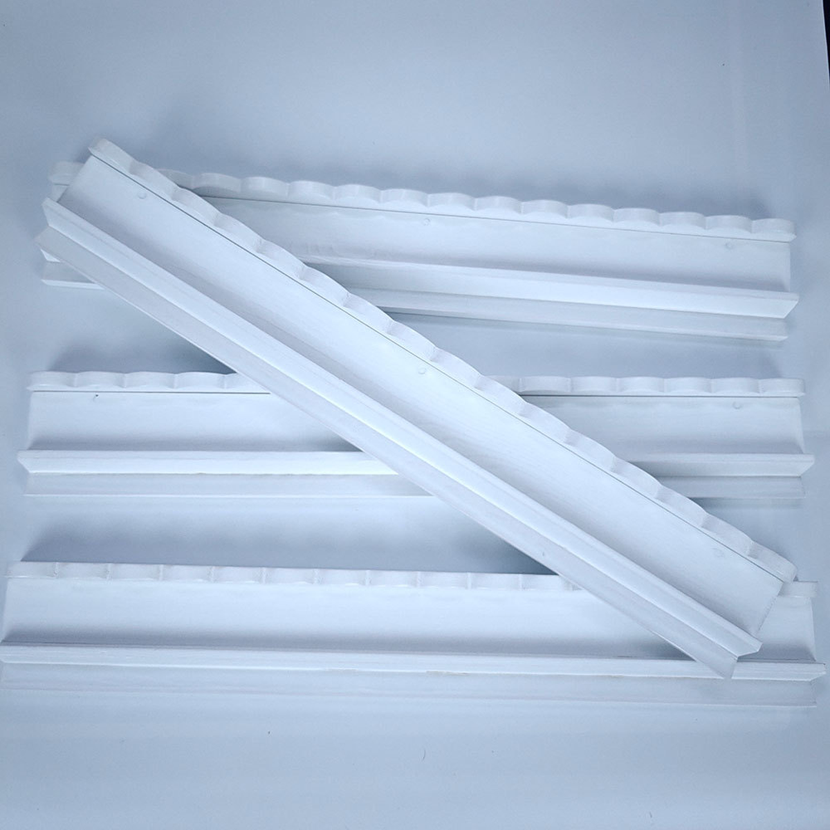Mahla Wooden Mahjong Racks with Pushers - Set of 4 - Image 3