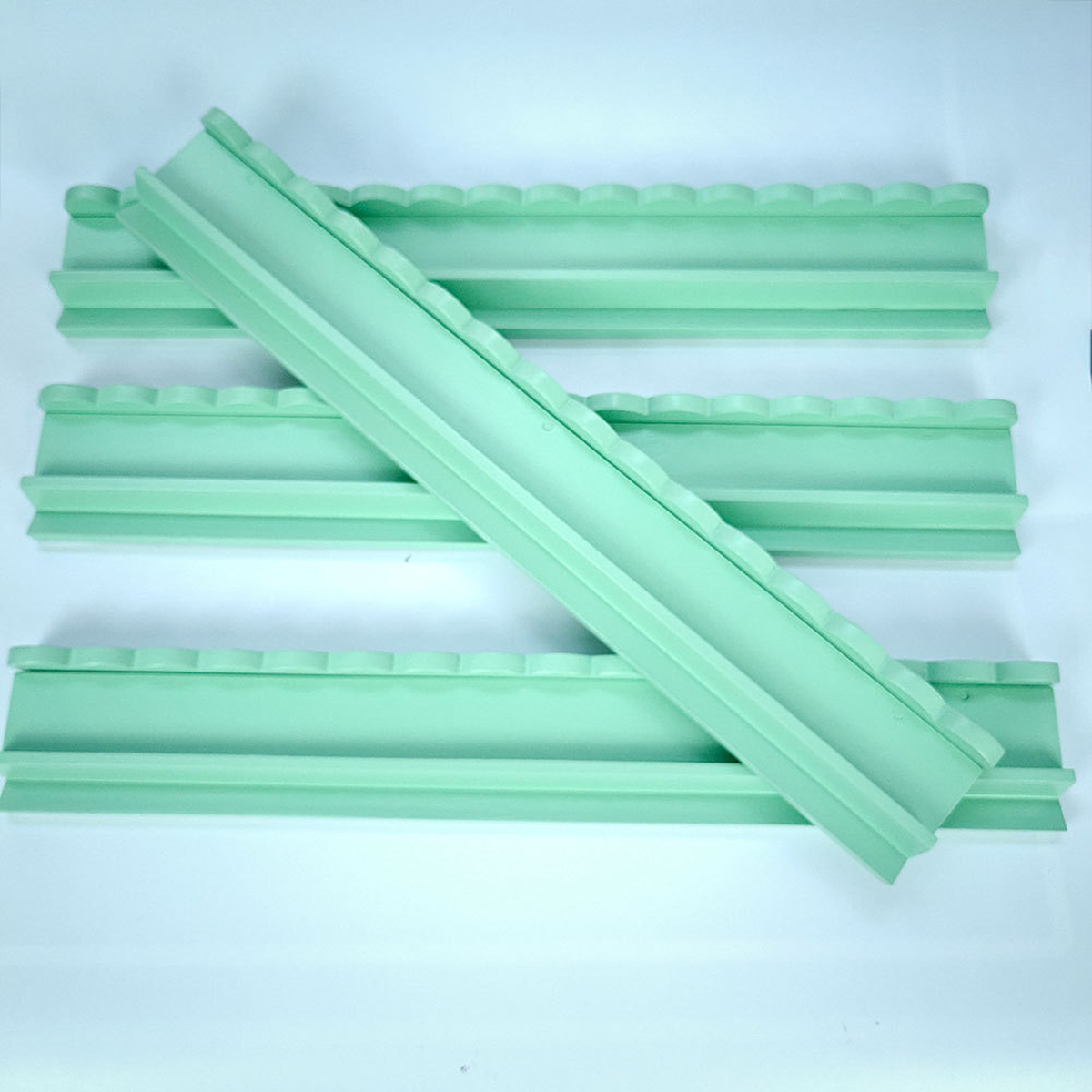 Mahla Wooden Mahjong Racks with Pushers - Set of 4 - Image 4