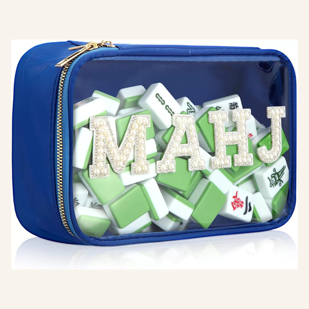 Mahla Clear Mahjong Storage Bag