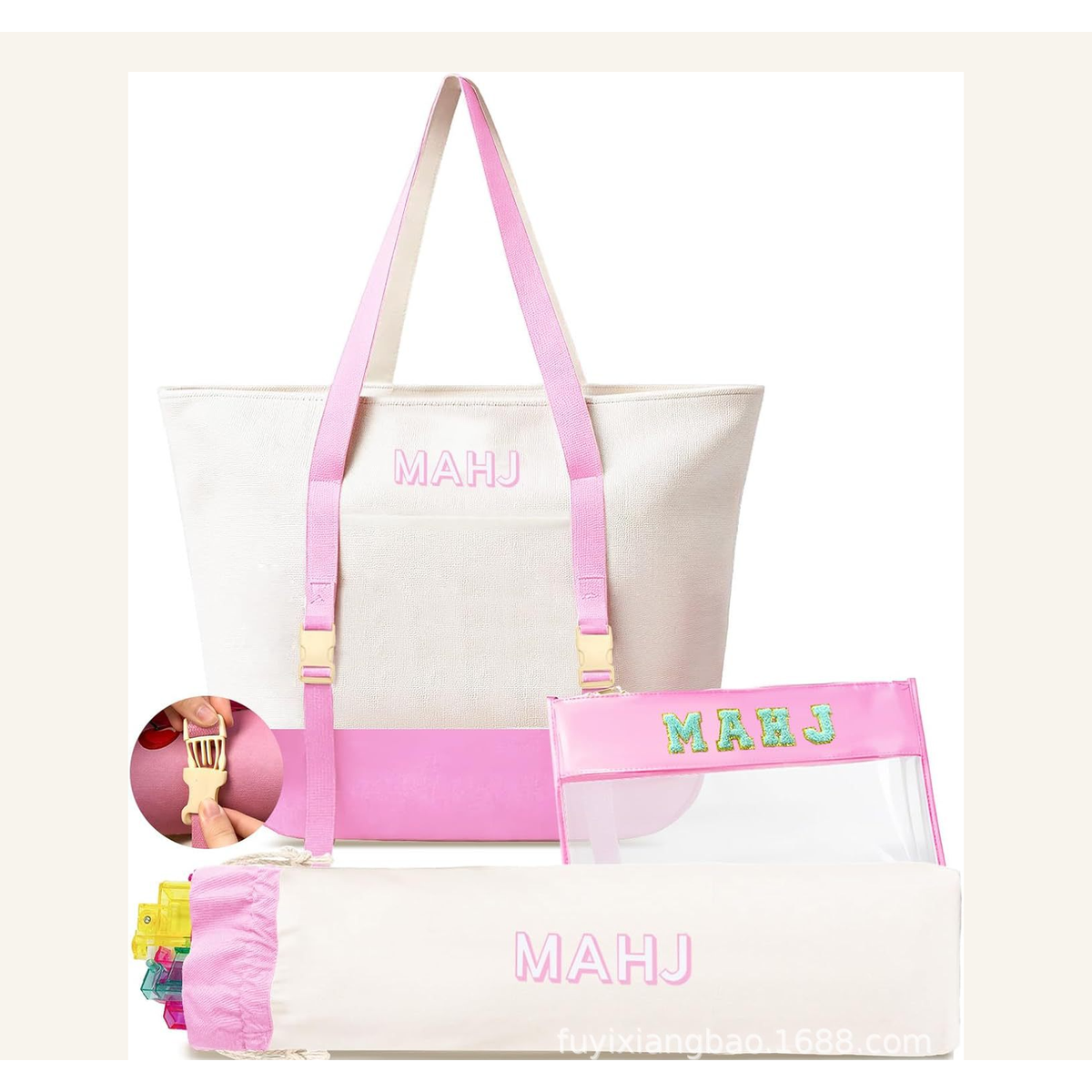 Mahla Mahjong Tote Storage Kit