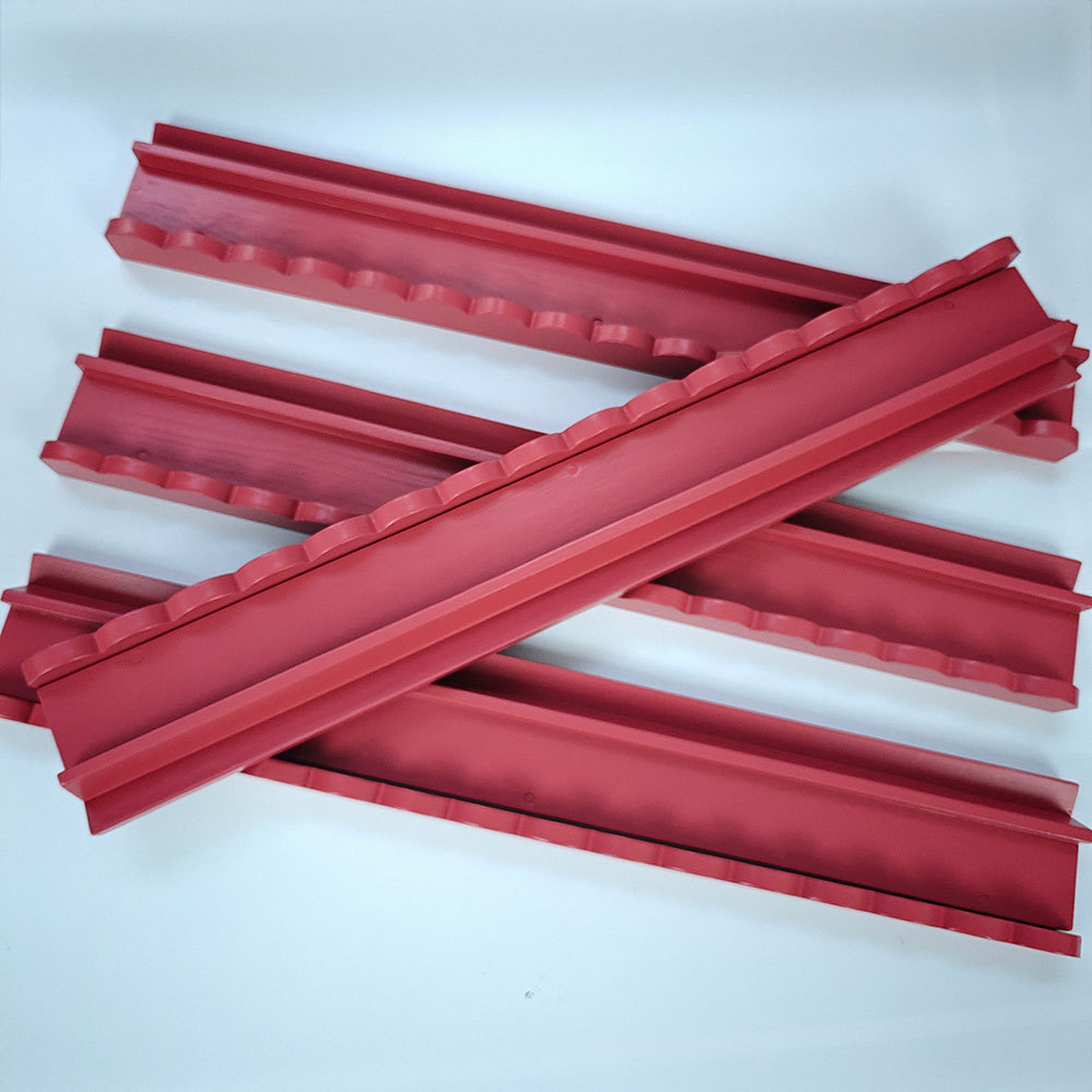 Mahla Wooden Mahjong Racks with Pushers - Set of 4 - Image 7