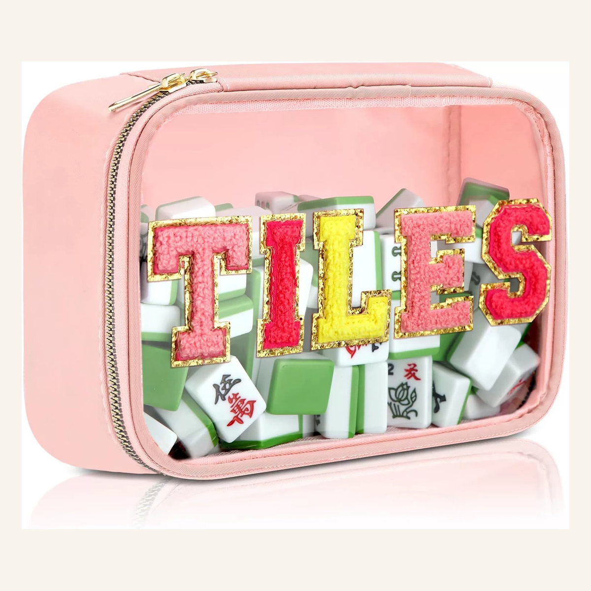 Mahla Clear Mahjong Storage Bag