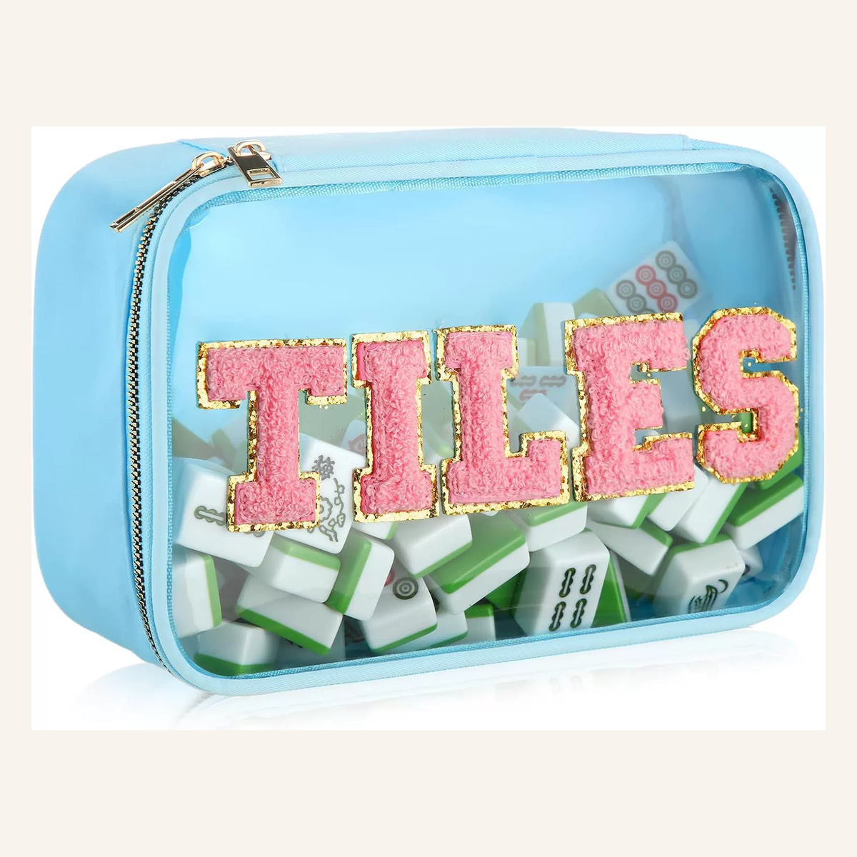 Mahla Clear Mahjong Storage Bag