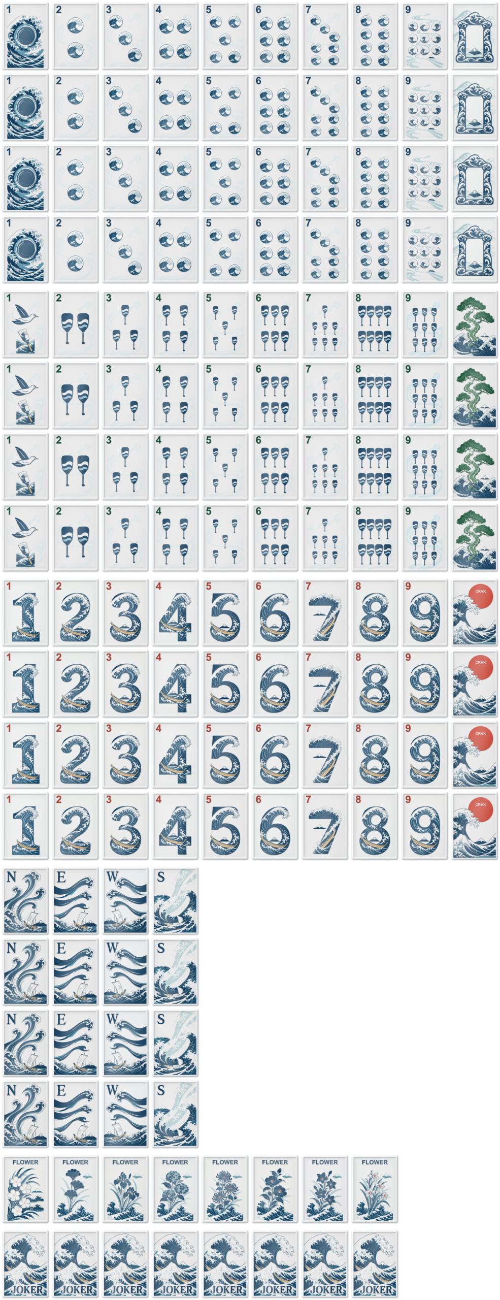 152 core tiles