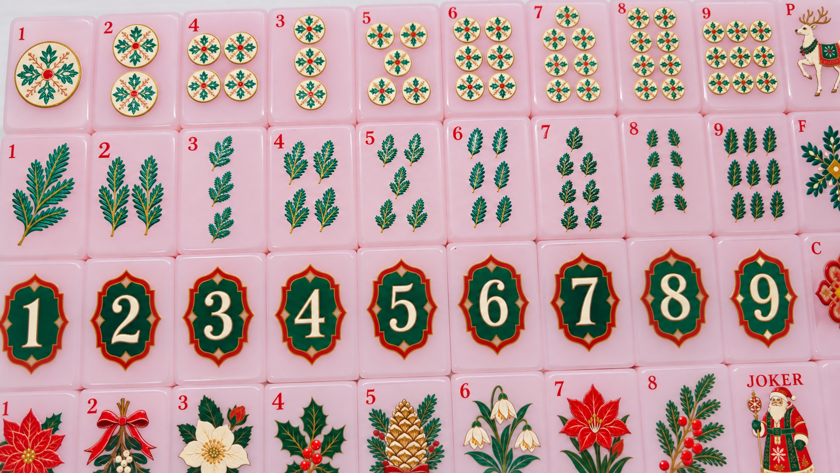 Nordic Midnight · Pink sample · Nordic Midnight only · medallions & numerals · Studio presentation
